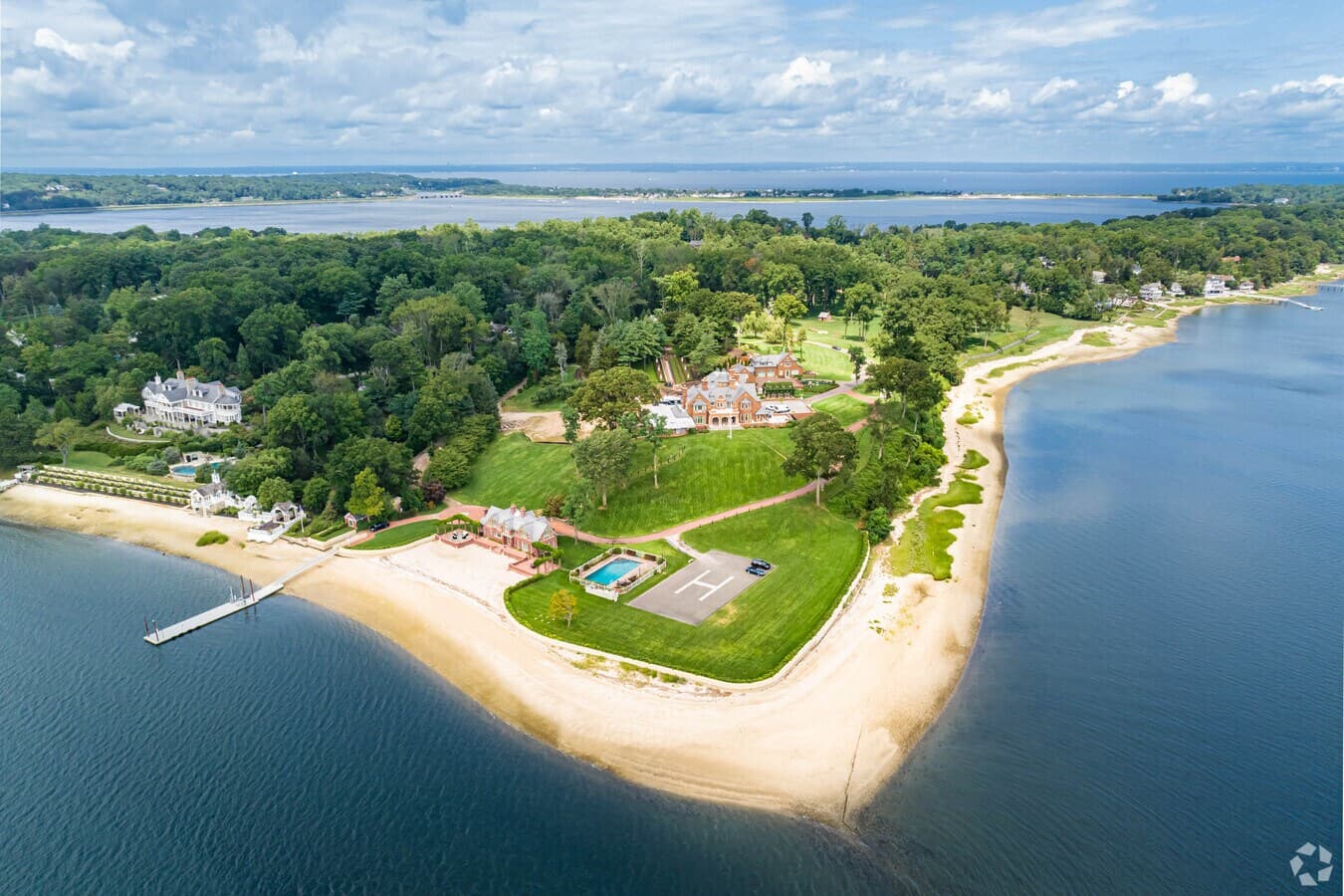 Centre Island coastline